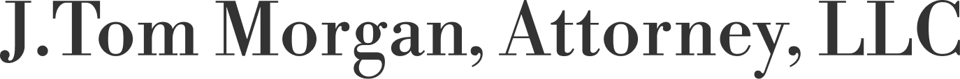 Law firm name in black font